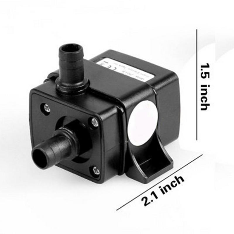 240L/H Water Pump DC 12V 24V Solar Brushless Motor Circulation Submersible Water Pumps 4.8W Watering Pump Pool Pump Ultra Quiet