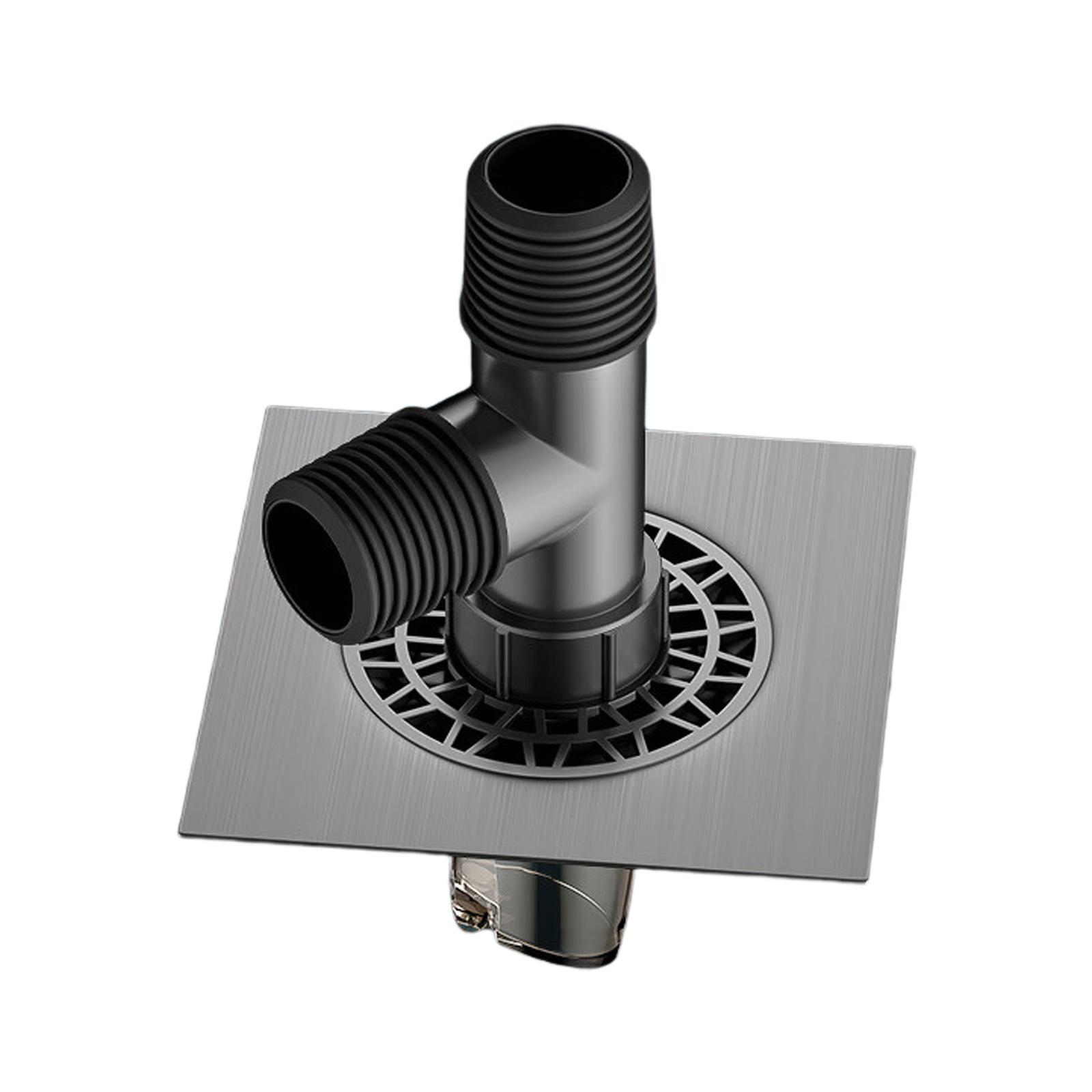 

Тройник-переходник для слива стиральной машины в пол, защита от перелива, канализационное колено, соединитель для труб, аксессуары для ванной комнаты, долговечный A