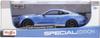 Maisto 2020 Ford Mustang Shelby GT500 Blue x White Line Scale Special Edition Ford Mustang Shelby GT500 with Opening Doors and Hood 1/18