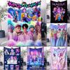 K-POP Huntrix & Saja Boys Flanelová deka Horká Anime deka pro Domácnost Obývací pokoj Cestování Kempování Kancelář Šlofík Fanouškovský Dárek