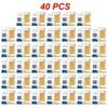 10~100PCS Double-sided Scouring Pad Double Sided Cleaning Strong Water Absorption Easy To Use Lightweight And Convenient