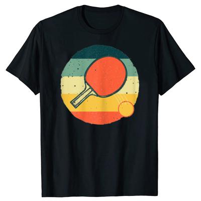 Funny Table Tennis Ping Pong Players T Shirts Summer Graphic Cotton Streetwear Short Sleeve Birthday Gifts Tshirt Mens Clothing