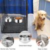 Stainless Steel Parakeet Feeder with Clamp Holder Parrot Food Bowl Bird Bowls  Dogs Cats Cage