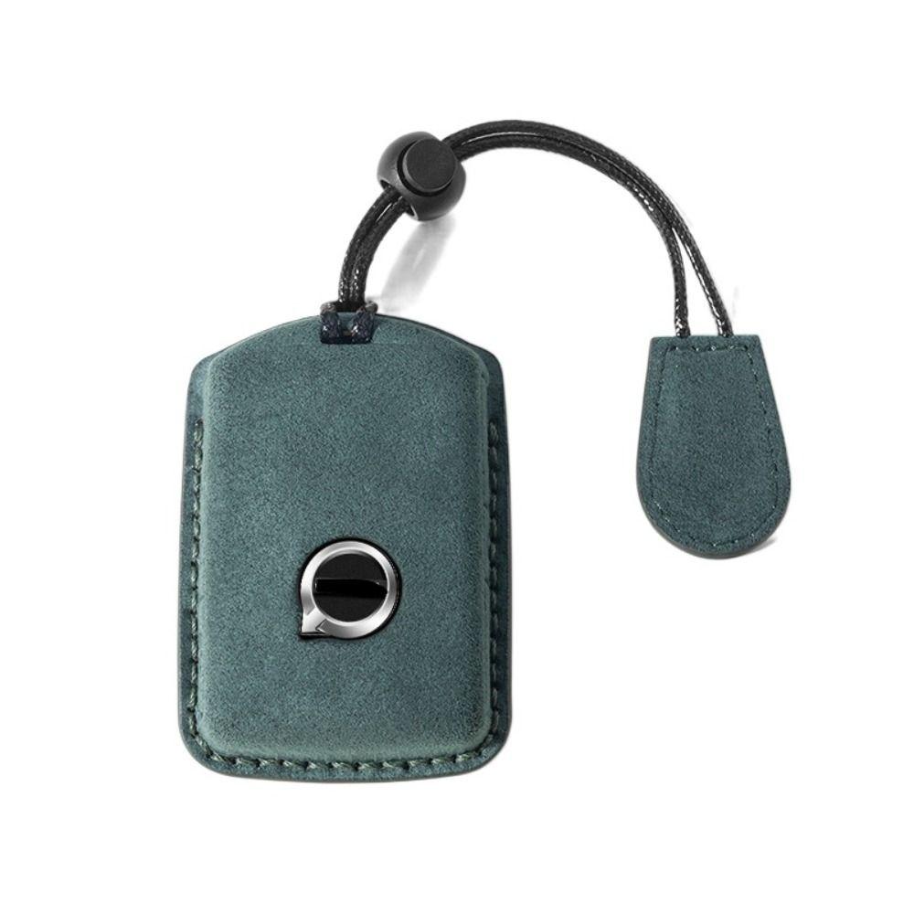 Leather Car Key Case Cover Shell Fob For Volvo XC40 XC60 S90 XC90 V90 T5 T6 T8 Keychain Auto Accessories