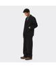 Customellow Black Notched Lapel Denim Jacket Cwjas26111Bkx