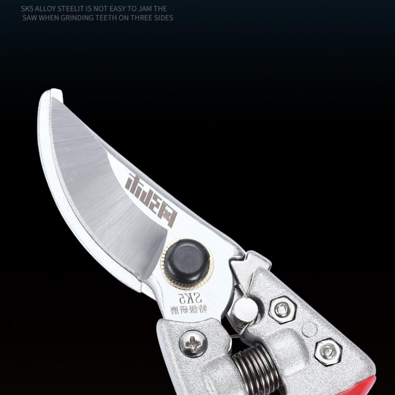 Pruning Shear V8 Garden Bonsai Scissors Garden Shears Massage Handle Root Branch Trim Pruning Tools