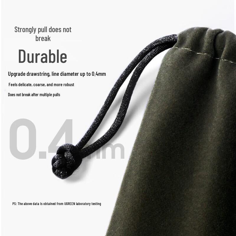 UGREEN Multi-purpose Drawstring Velvet Storage Bag