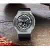 Casio G-Shock GM-2100-1A Analog-Digital Watch Black Resin Band Water Resistant