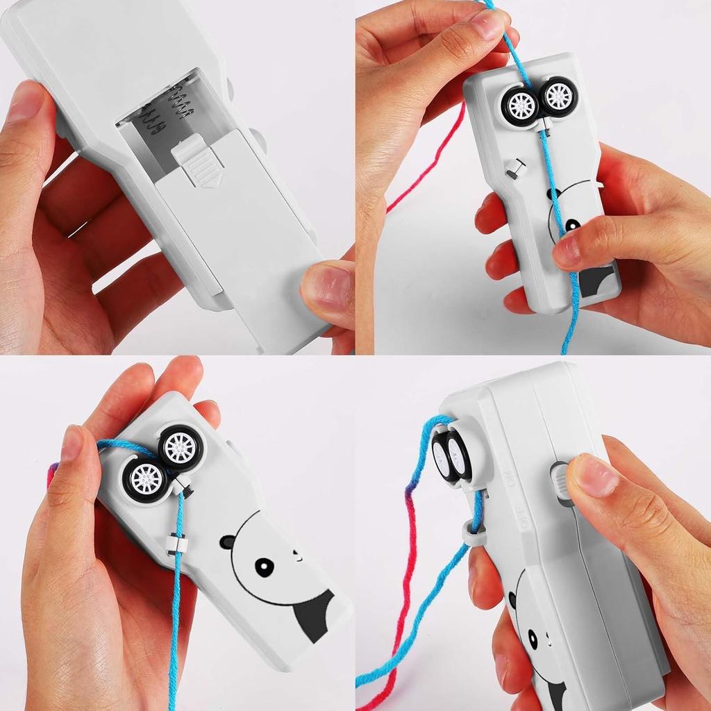 String Launcher, Cute String Shooter Toy Decompression Fidget Toys String Shooter for Cats Dogs Fun Toy for Pets Kids Adults