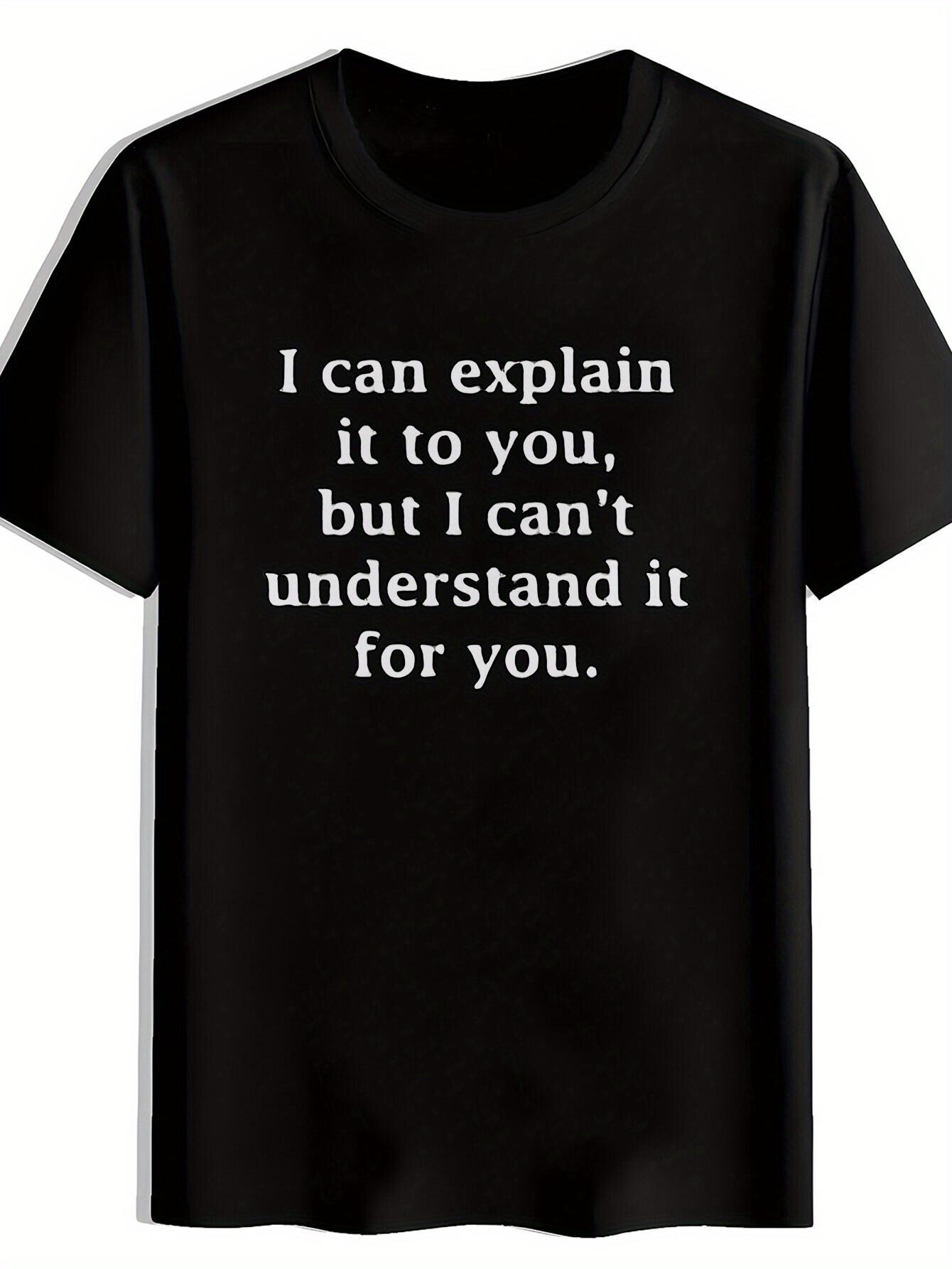 T-shirt - Alphabet Letter Print - Casual Short Sleeve Round Neck Summer Essential XS