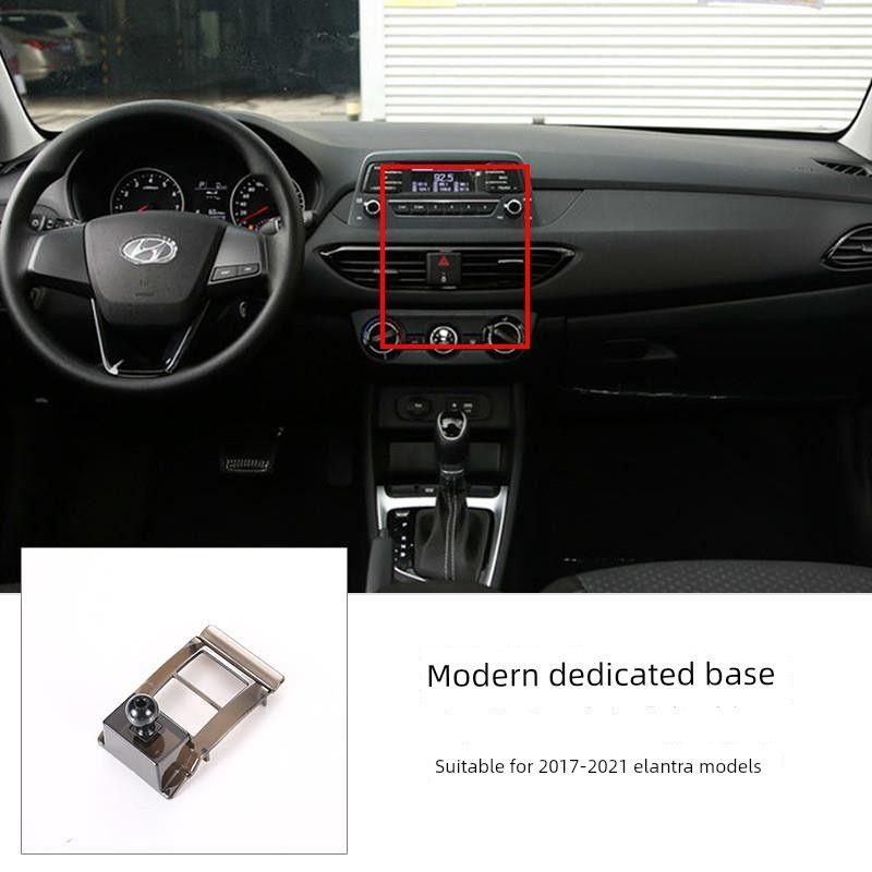 Specially Designed for Beijing Hyundai Santa Fe, Elantra, Tucson, Ix35, Lafesta, Sonata 10, Mobile Phone Car Mount Base