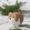 Kleine Holz-Hundefigur, Handgeschnitzte Welpenfigur, Rustikale Sammler-Tierstatue für Heim-Schreibtischdekoration, Geschenke für Hundeliebhaber