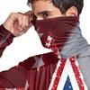 Men's Casual Tie-Dye Print Hooded Long Sleeve Sun Protection Shirt Lightweight Breathable Fabric Comfortable Fit