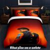 Lando Norris Design Ágyneműgarnitúra 1 Paplanhuzat + 2 Párnahuzat Puha Légáteresztő Háztartási Ágynemű