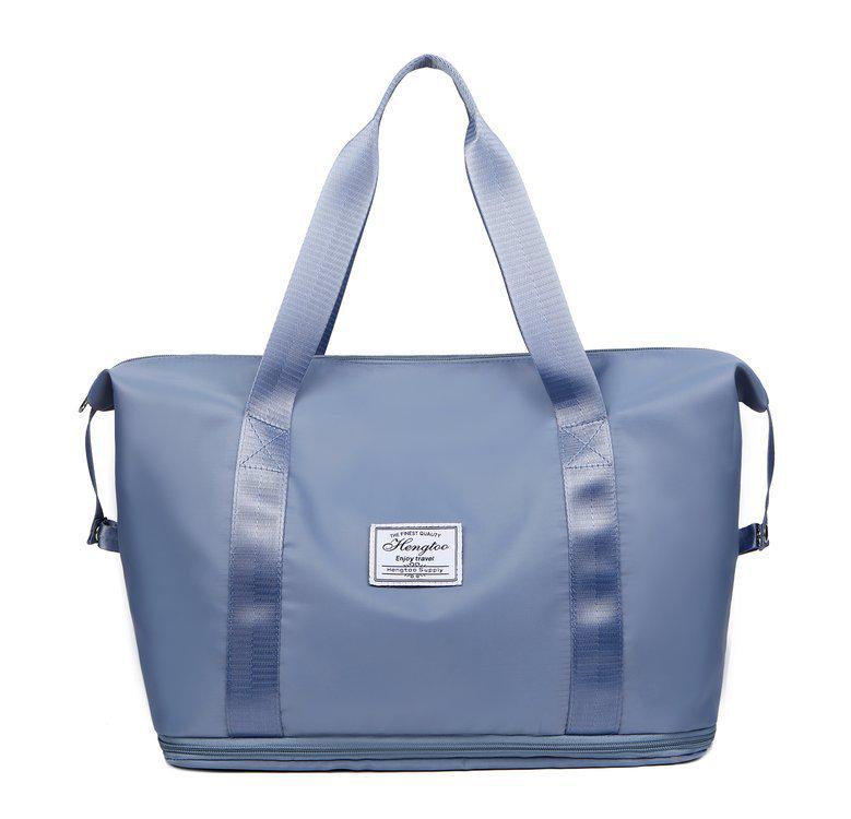 Foldable Sports Fitness Bag: Wet/Dry Separation, Large Capacity Travel and Student Handbag