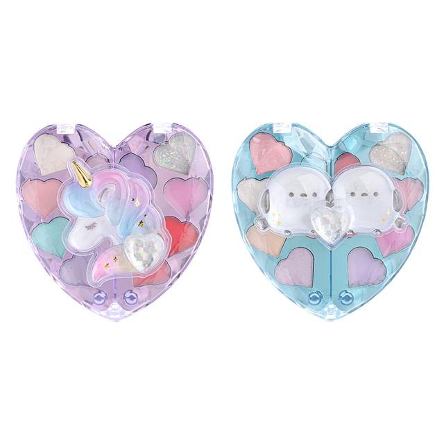 

SHOBIDO - Glitter Heart Makeup Compact Palette Fluffy Sky