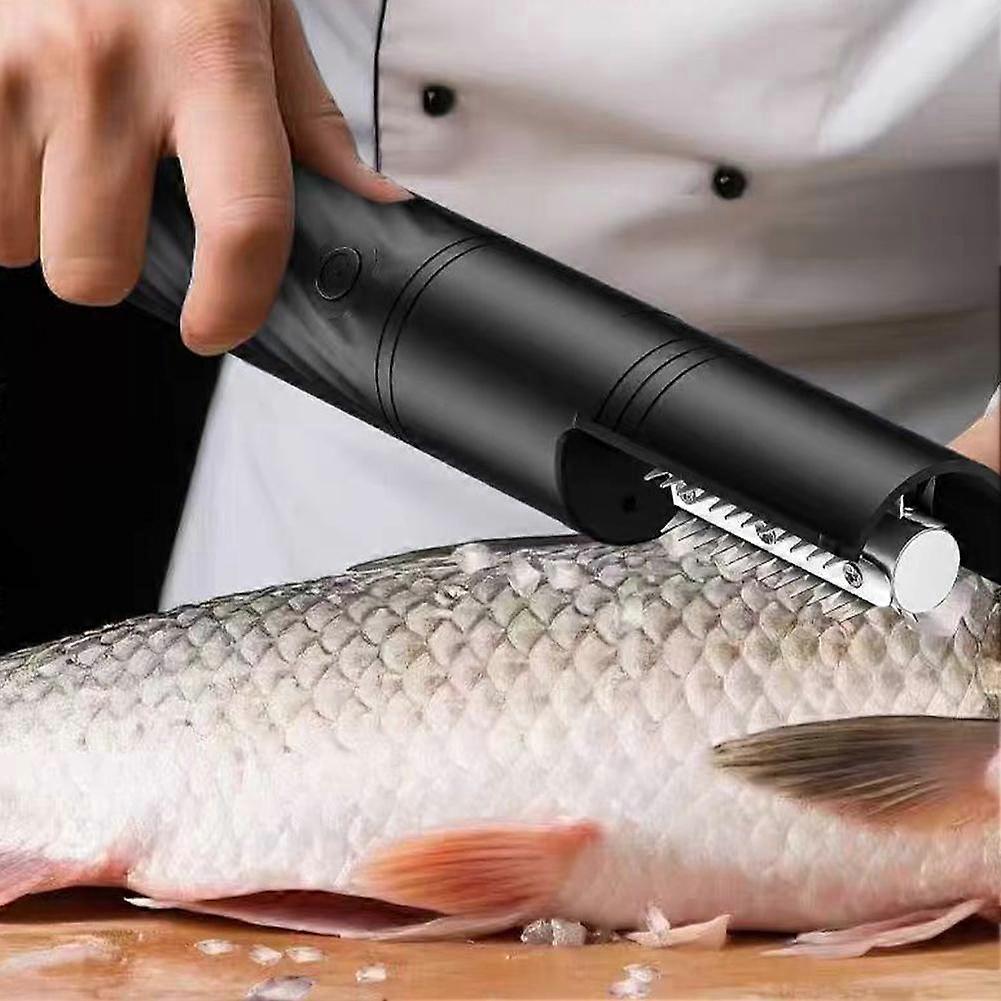 Multi-Purpose Fish Scaler Remover,Electric Coconut Grater Machine,Portable Handheld Coconut Scraper Peeler,Automatic Rotating Kitchen Graters,Fis