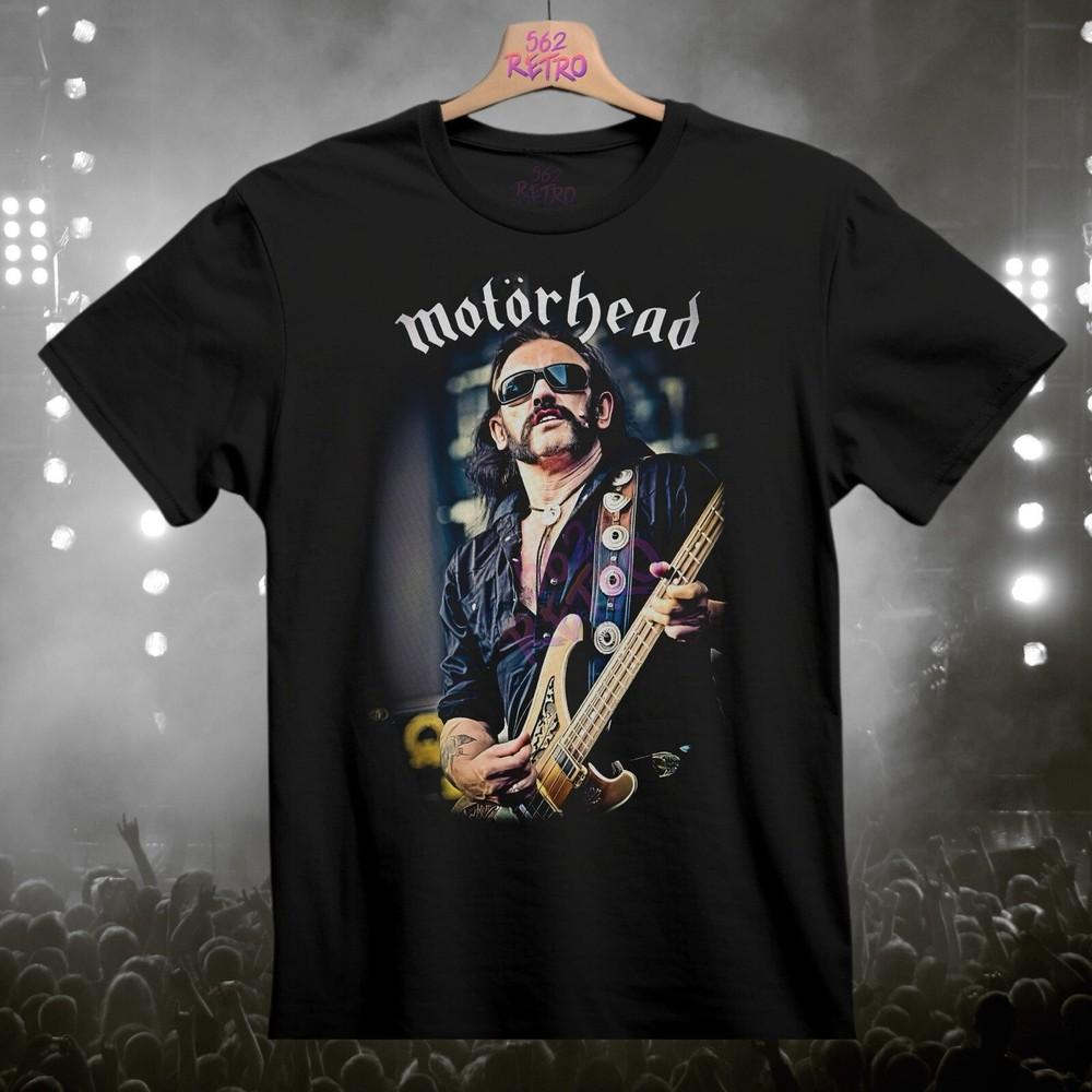 Motorhead Lemmy Kilmister Rock Band TShirt Black S3XL Unisex T-Shirt M