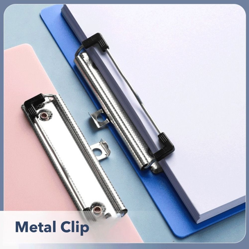 With Hanging Hole Writing Splint Horizontal/Vertical Writing Board Clip School Office