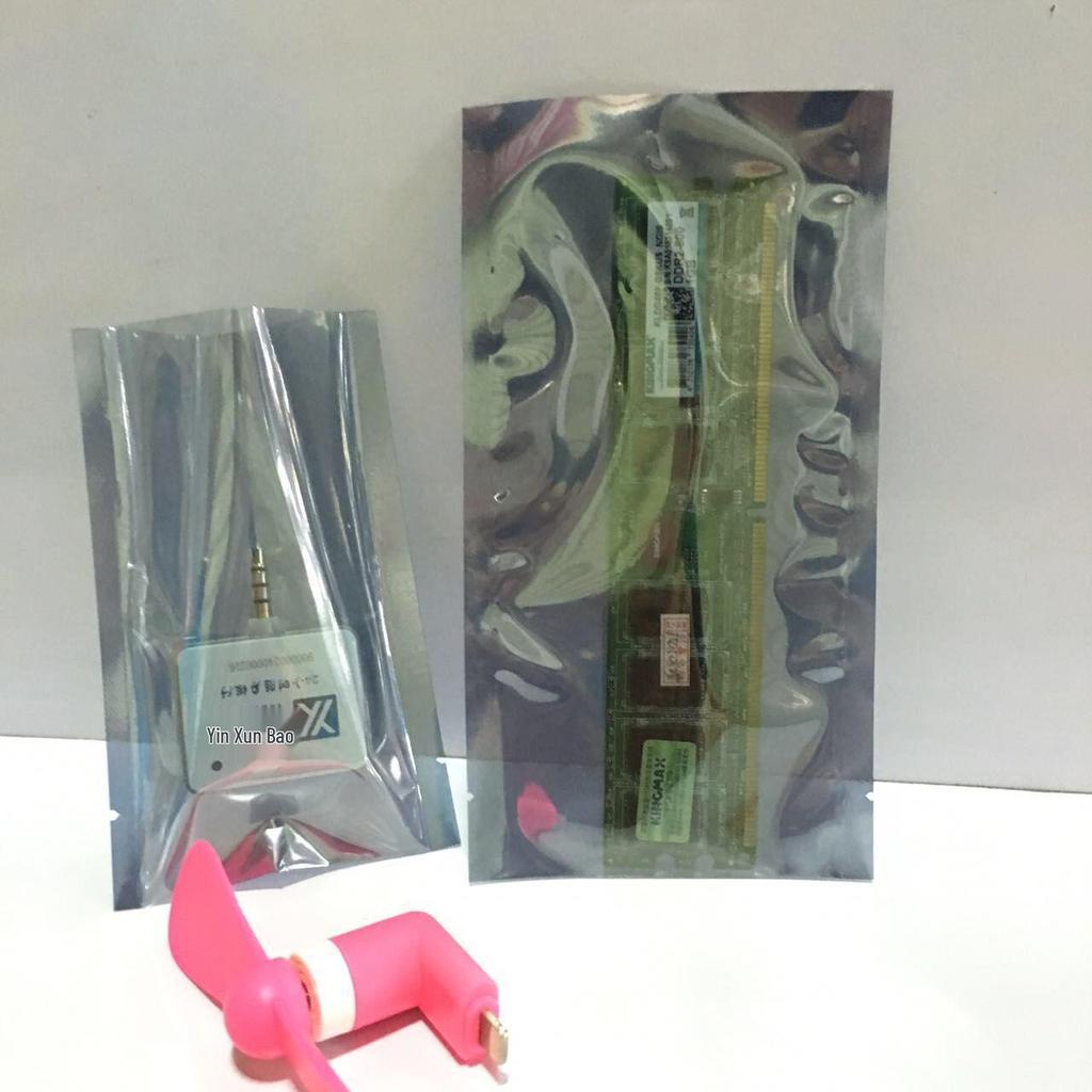 Self-Adhesive Printed Aluminum Foil Antistatic Bag, One-Piece Design, Free Custom Typesetting, Order Carefully