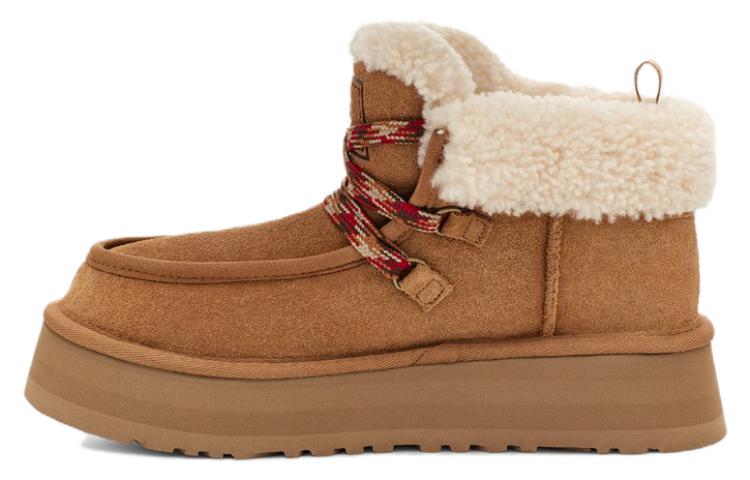 UGG Funkarra Cabin Cuff Stiefel Kastanie Damen 39 beige