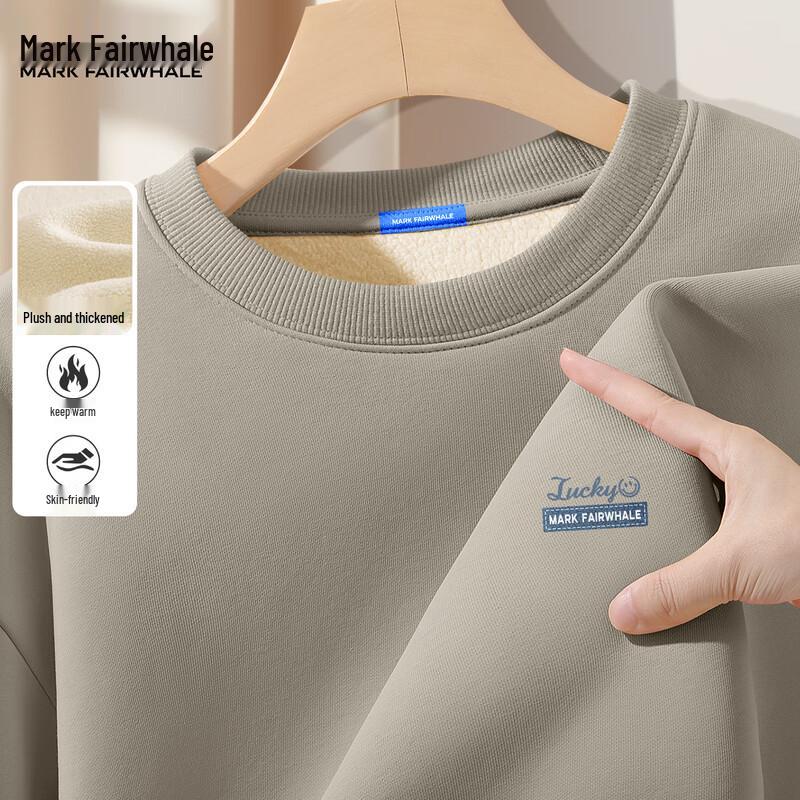 

Mark Fairwhale Men s Fleece-Lined Crewneck Sweatshirt 2XL