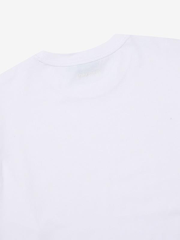 BBC EARTH Round Long T-Shirt_White