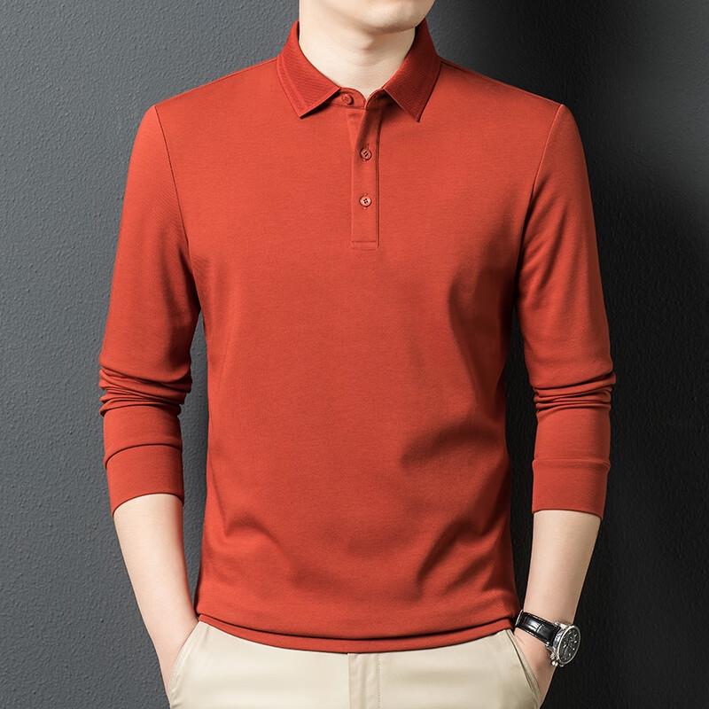 Yiliteng Men's Long Sleeve Polo T-Shirt