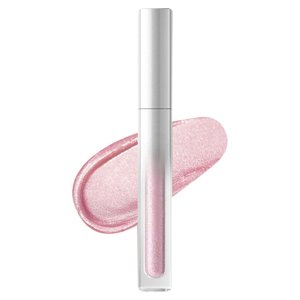 Dual-Ended Liquid Eyeshadow and Lip Gloss Combo | Metallic Shimmer Longwear Waterproof Lipstick & Pearlescent Glitter Eye Makeup