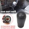 33504-20100-C0 Car Manual 5 Speed Gear Shift Knob Shifter Lever Head Fit for Toyota 1996-2001 4Runner 1995-2004 Tacoma Black