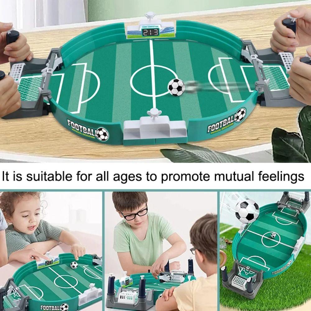 Competitive Tabletop Soccer Toys Ejection Type Mini Table Football Toys Children