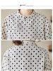 Summer 2026 Cotton Linen Polka Dot A-line Dress for Women