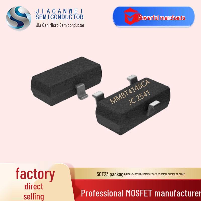 

MMBT4148CA SMD Transistor SOT23 with D6 Silk Screen - In Stock, Inquire for Details