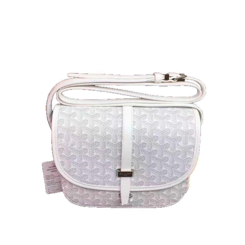 Stylish Unisex Dogtooth Saddle Bag - Versatile Crossbody Messenger