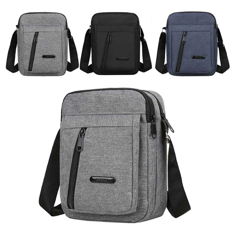 Borsa a tracolla sportiva da uomo in tela Versatile Regolabile Adatta per abbigliamento da lavoro e casual Perfetta per i viaggi Borse a mano Bolsa
