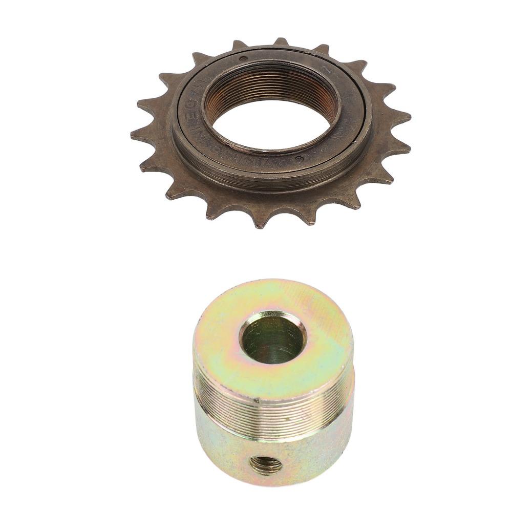 Steel Threaded Single Speed Freewheel with 13mm Connector Bike Freewheel  for Single Speed Bikes