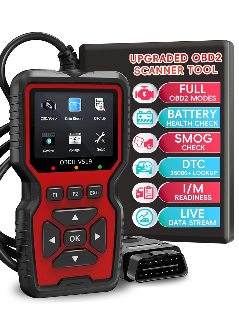 New Enhanced OBD2 Scanner Vehicle Code Reader Check Engine Light Fault Reader Diagnostic Scan Tool Automotive OBD II Scanner