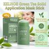 Green Tea Solid Application Mask Stick Refreshing Deep Cleansing Moisturizing Mask Suitable for Oily and Rough Skin