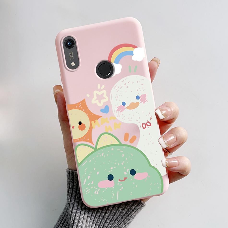 Custodia per Honor 8A Per Huawei Honor 8A Prime Cover Silicone Orso Cartone Animato Morbide Custodie per Telefono Per Honor 8A Pro JAT-LX1 JAT-L41 Bumper