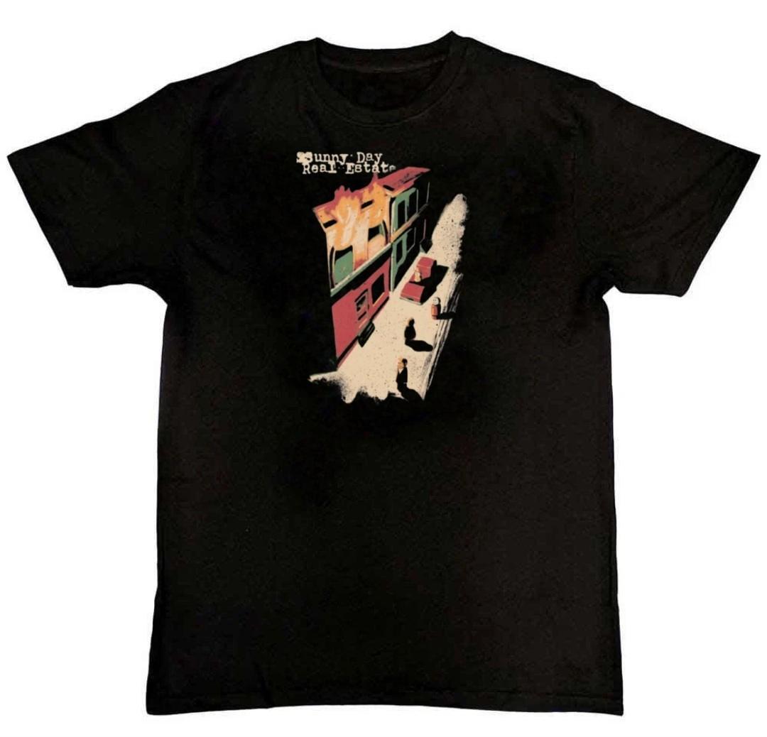 Sunny Day Real Estate Burning Building Graphic Print T-Shirt S