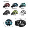 Bicycle Helmet MTB Mountain Bike Integrated Forming Riding Helmet with Warning Light Safety Helmet