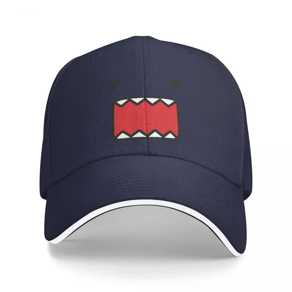 Domo Kun Face Baseball Cap Unisex Hats Women Visor Windproof Snapback Caps