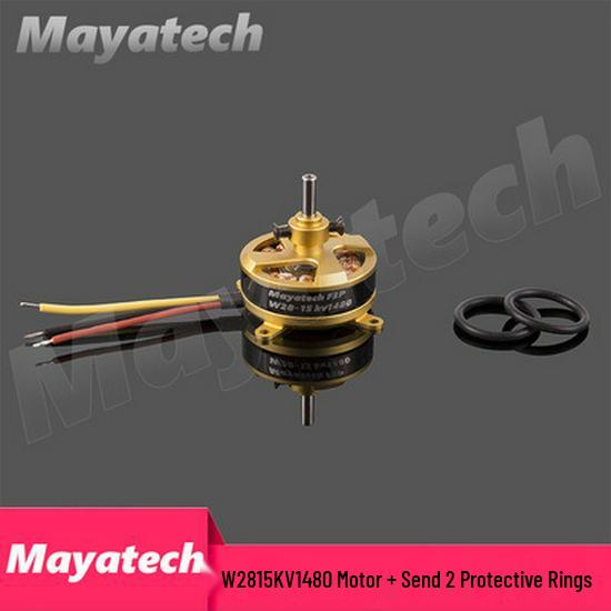Mayatech W2815 KV1800/1480 Brushless Hollow Shaft Motor for F3P/4D Fixed Wing Aircraft