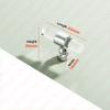 NAIERDI Acrylic Furniture Handles T-Bar Gold Crystal Cabinet Handles and Knobs Zinc Alloy Silver Door Handle Hardware