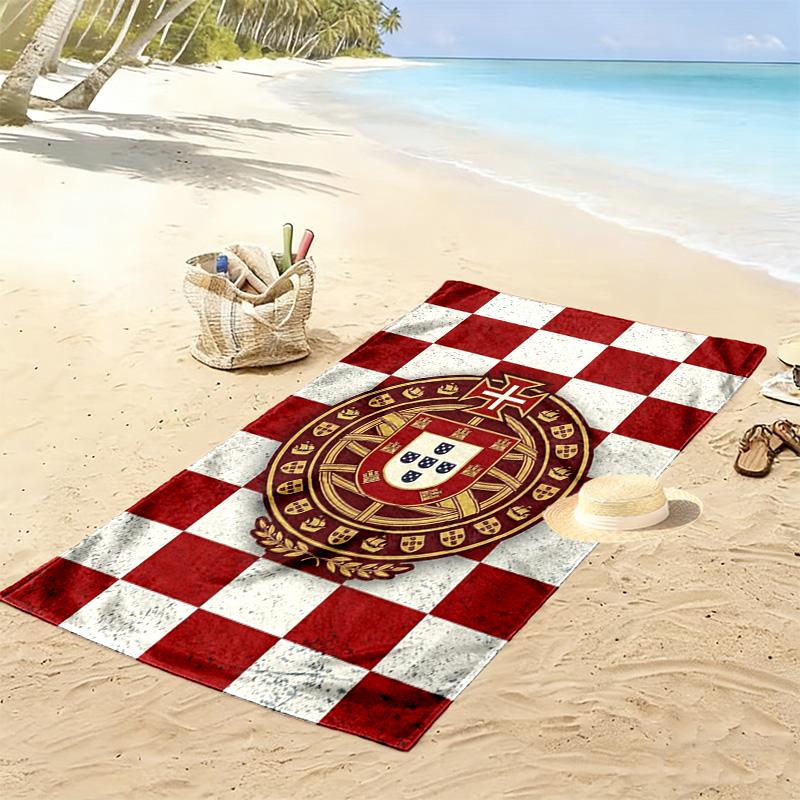 National Pride Heritage beach towel Beach towel for vacation photos Portable for travel Outdoor pool towel swim seaside beach beach towel Comfort