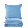 Basic Bedding 160X200 Blue Orange Piping