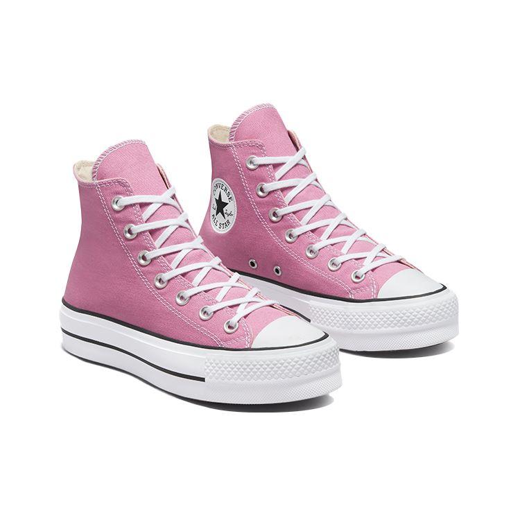 Converse  Chuck Taylor All Star Lift High Magic Flamingo Women Sneakers Pink Black 571631C