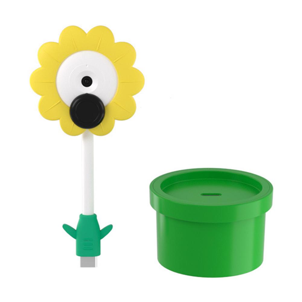 

For NS2 Scene Projection 720P HD Camera with Base Holder Data Cable Flower Shape Creative Desktop Camera For Nintendo Switch 2