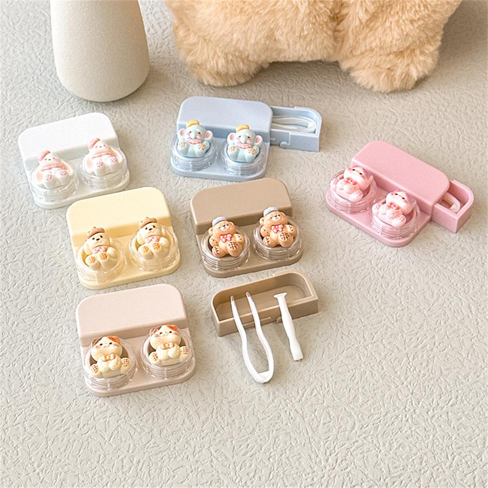 Lade Lens Case Innovatieve Abs Contactlens Case Draagbare Contactlens Case Trendy Voor Thuis Tas Zak