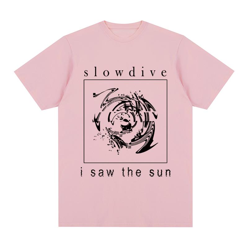 Slowdive Saw The Sun Vintage T-Shirt Mode Lässig Streetwear Baumwolle Herren T-Shirt Neues TEE TSHIRT Damen Oberteile